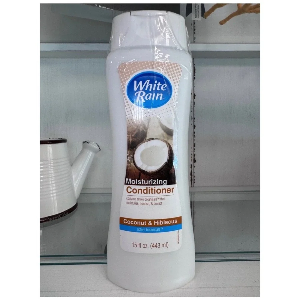 White Rain Moisturizing Conditioner Coconut & Hibiscus 15oz 3 Pack Paraben Free